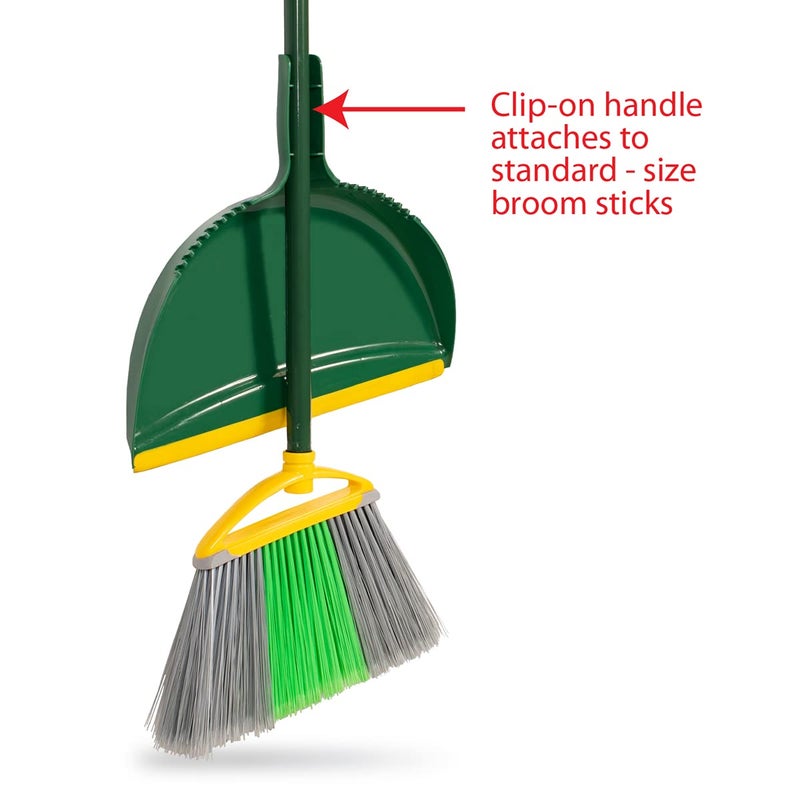 Pine Sol Pine-Sol Jumbo Dustpan, 13.2â€ | Heavy Duty Dust Pan with Rubber Edge | Clip-On Design Attaches to Standard Broom Sticks - Image 5